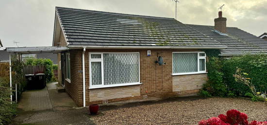 Semi-detached bungalow for sale in Rockfield Drive, Woodsetts, Worksop, Nottinghamshire S81