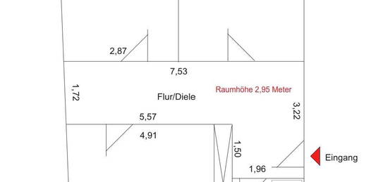 Wunderschöne frisch renovierte 2-Zimmer-Wohnung in Elsey