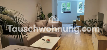 Tauschwohnung: Große 3,5 Zimmerwohnung in Ottensen, Elbnah, Souterrain