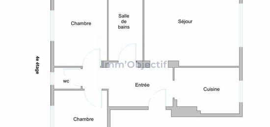 Appartement 3 pièces 69 m²