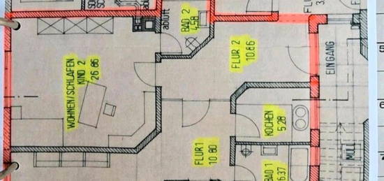 Einliegerwohnung im Gewerbegebiet