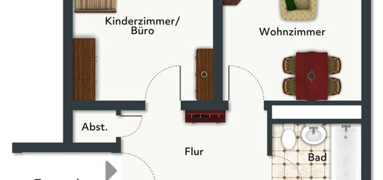 Moderne 3-Zimmer-Wohnung in Erkrath Willbeck – Naturnah und gut angebunden