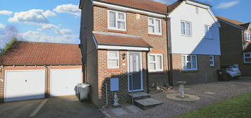 Semi-detached house for sale in Bradbridge Green, Ashford TN23