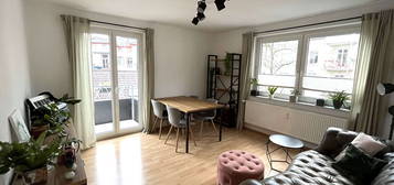 ***Nordend/Nähe Bergerstraße & U-Bahn*** 3-Zimmerwohnung in ruhiger Lage mit Balkon