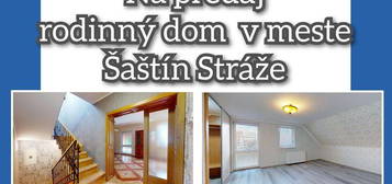 Na predaj veľký rodinný dom, zrekonštruovaný v meste Šaštín-Stráže.