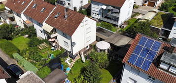 1-Fam.-Haus mit ELW, Hauptwhg,  5 Zi., Balkon - 88 qm •  ELW 3 Zi., Balkon - 60 qm. in Leutenbach