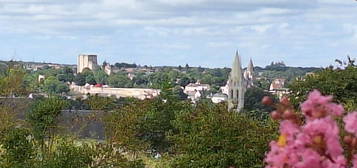 Maison avec superbe vue Loches