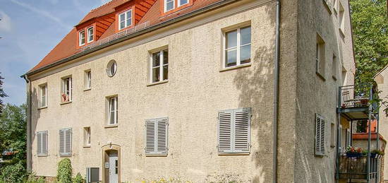 Altbau mit Blick auf die Elbwiesen - einziehen+wohlfühlen