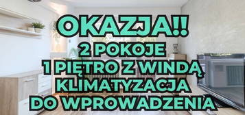 OKAZJA! 2pok. | 1 piętro | do wprowadzenia | klima