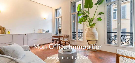 Référence : 3778-CLA - Appartement 3 pièces à Marseille 6e Arrondissement (13006)