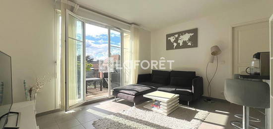 Appartement meublé  à louer, 3 pièces, 2 chambres, 53 m²