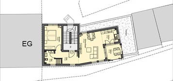 2-Zi. Wohnung NEUBAU - inkl. EBK, Klima, Internet, PV-Strom