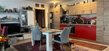 Helle 2-Zimmer-Wohnung, Küche, Bad in Seltz im Elsass (Frankreich)