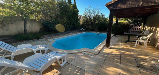 Location maison F4 avec piscine meublée