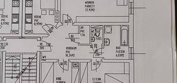 Freundliche 5-Zimmer-Wohnung mit Balkon und Einbauküche in Riedau