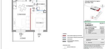 Mieszkanie 2 pokoje 35.64m2 ul. Jutrzenki (cesja)