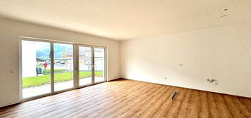 Neubau-Doppelhaushälfte *100 m² Wohnfläche + 54 m² Keller + Eigengarten