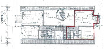 2-Zimmer Dachgeschoss-Wohnung