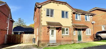 Semi-detached house for sale in Gibbs Green, Lytchett Matravers, Poole BH16