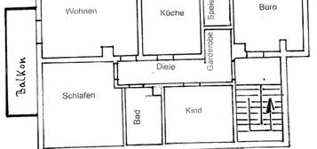 Wohnen im schönen Thurnau 4-Zi.-Wohnung