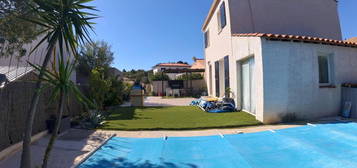 Maison 2014, 107m2, 3 chambres, Parcelle 400m2, Piscine