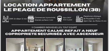 Location bel appartement