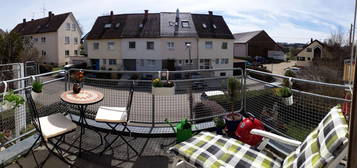 Schöne 2-Zimmer-Wohnung in Plieningen mit sonnigem Balkon und TG Duplexparker