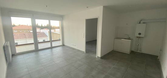 Appartement  à louer, 2 pièces, 1 chambre, 46 m²