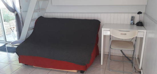 Studio tout confort+terrasse pour déplacement professionnel loyer tout inclus