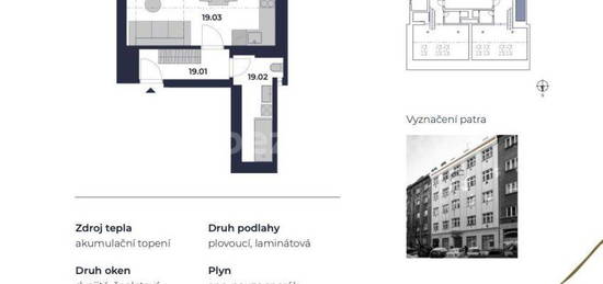 Prodej bytu 1+kk 62 m², Žerotínova,