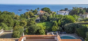 Maison avec terrain arboré et avec piscine vue dégagée sur la mer  - Quartier Californie - Vallauris