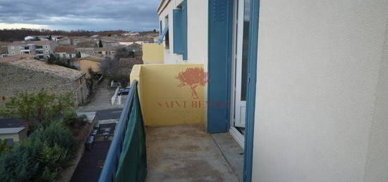 A louer appartement 3 pièces avec vue et cave