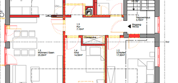 Moderne 3,5 Zimmerwohnung in Biberach Mettenberg