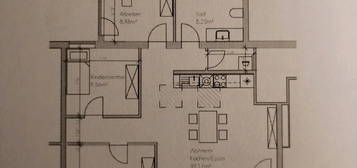 68623 Lampertheim-Hofheim : 4-Zimmer-Wohnung