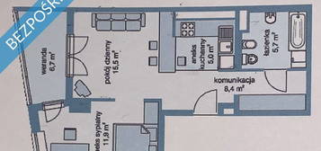 Apartament w Śródmieściu gabinet do pracy zdalnej Westfield Arkadia Jana Pawła II blisko metro Muran