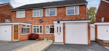 Semi-detached house for sale in Badbury Close, Studley B80