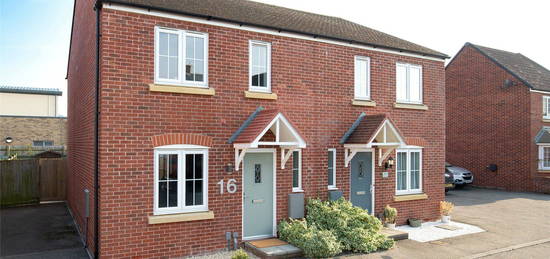 Semi-detached house for sale in Cannon Corner, Brockworth, Gloucester, Gloucestershire GL3