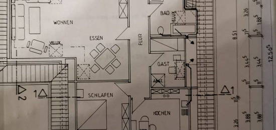 Dachgeschosswohnung in Rhade