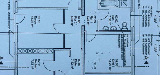 Großzügige 5 Zimmer Wohnung