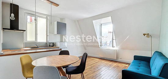 75017- Quartier  Brochant- appartement 2 pièces meublé 33 m²  6e étage sans ascenseur