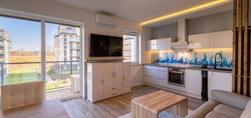 Pomorska Park apartament VIP – Sauna, Klimatyzacja, garderoba, 2 x TV