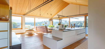 Dieses Traumhaus in Vorarlberg vereint Wohnkomfort und Schönheit mit tollem Weitblick!