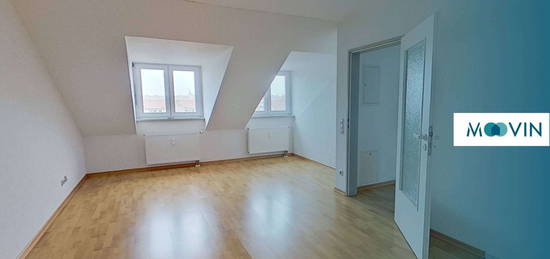 ** Gepflegte 2-Zimmer-Dachgeschoss-Wohnung in Stötteritz **