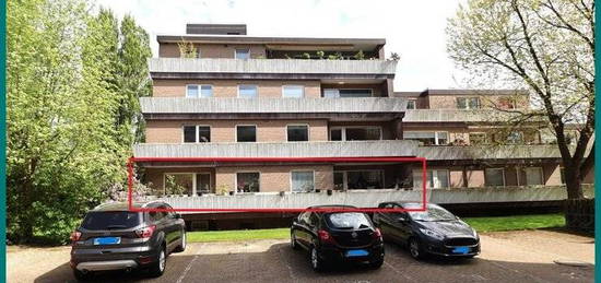 Eigentumswohnung in zentraler Lage mit sehr großem Balkon.