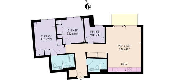 3 bedroom property