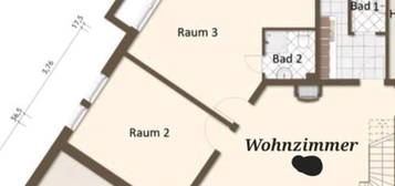 3 Zimmer kellerwohnung zu vermieten