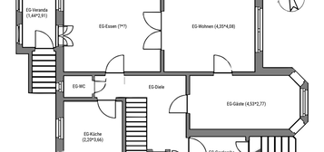 Günstige, sanierte 5-Zimmer-Villa mit EBK in Berlin Biesdorf (Marzahn)