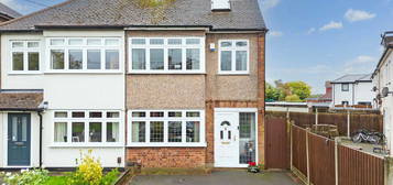 Semi-detached house for sale in Kings Gardens, Upminster RM14