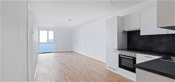 Unbefristet: 2-Zimmerwohnung mit Balkon, Einbauküche & Fußbodenheizung | S7-Geiselbergstraße, Lidl vor der Tür