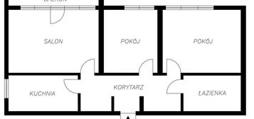 Kraków/Łagiewniki/ul. Borsucza 5/ 3 pokoje/balkon